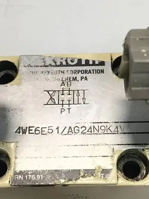 USED REXROTH 4WE6E51AG24N9K4V