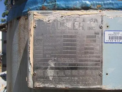Reactor, 50 Gallon, Glass Lined, 150 PSI, Jkt, Pfaudler, #S738230