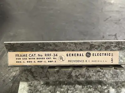 NEW GENERAL ELECTRIC RRF-34