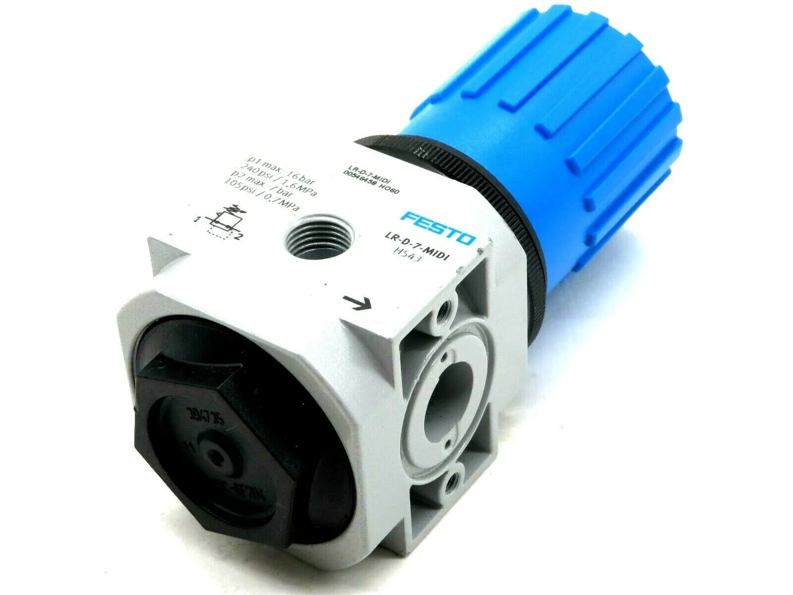 NEW FESTO LR-D-7-MIDI PRESSURE REGULATOR H543 LRD7MIDI