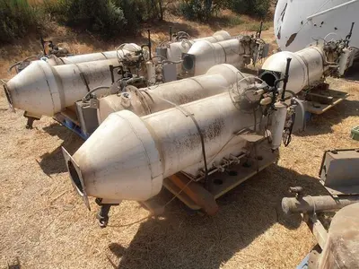 Dust Collector, Baghouse, 10 SF, Airlock, Pulse Jet (7) #S741492