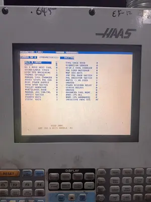 USED 2004 HAAS VF8/50