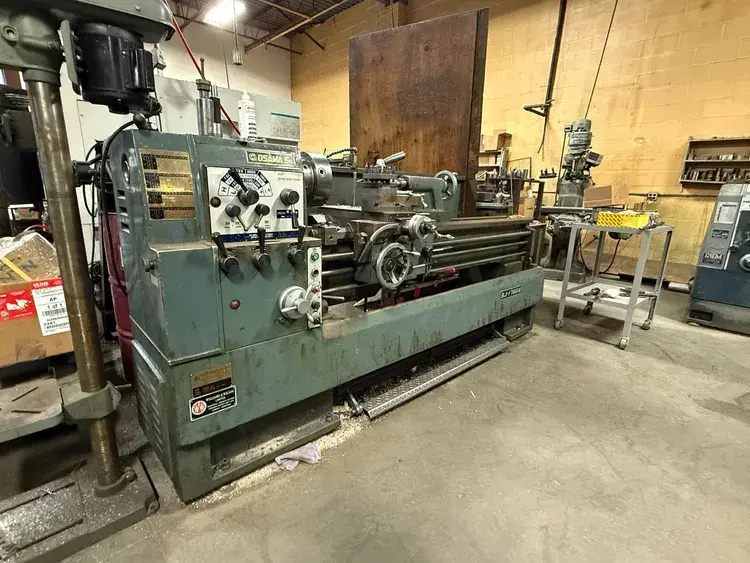 Used 1984 OSAMA SJ-1760-G Engine Lathes Ontario CA | Aucto #782748