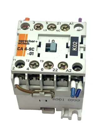 Used Sprecher & Schuh Mini Contactor 9A 3-Pole 1NC 24VDC PLC Contactors Michigan US | Maverick Industrial Sales #1395254