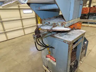 Proctor & Schwartz Hydraulic Powered Swivel Arm Feed Conveyor Food Processing