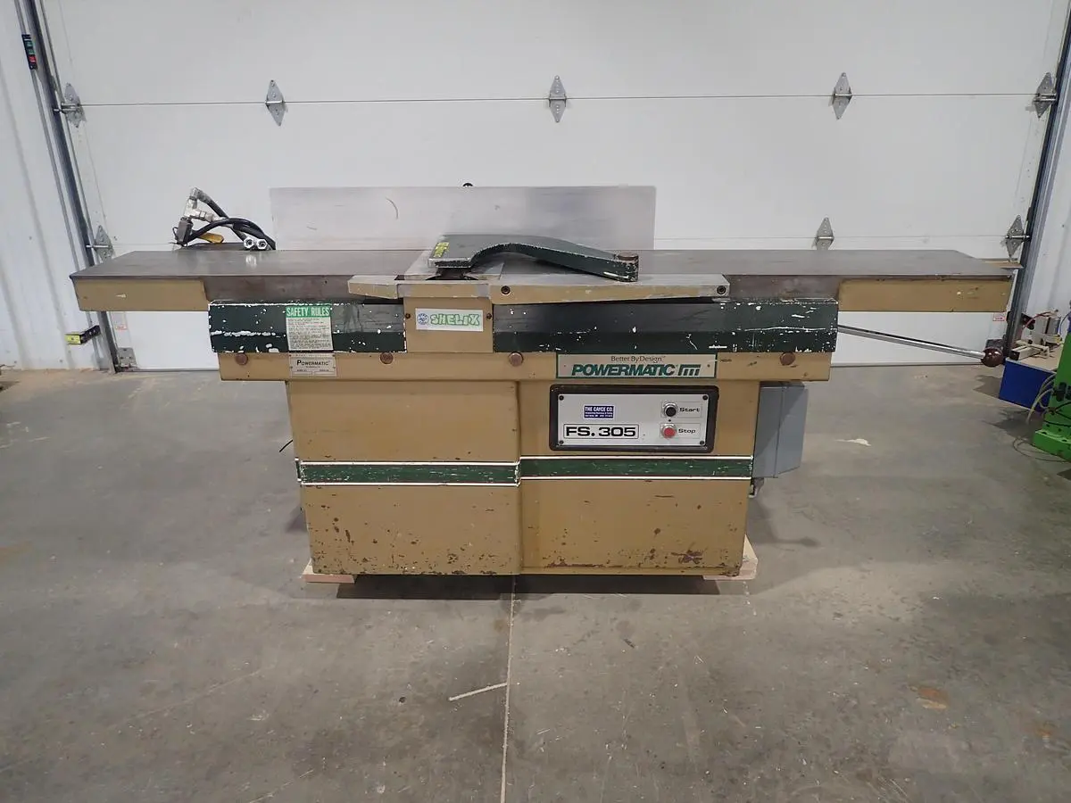 Used POWERMATIC FS305 Woodworking Jointers New York US | Martin's Woodworking Machinery #1407695