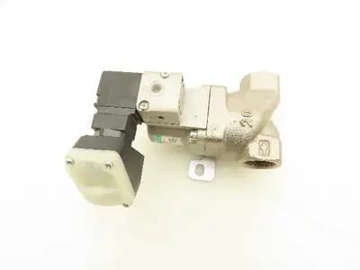 CKD CVSE2-20A-05 Coolant Valve W/Solenoid 12-24VDC 3/4" NPT