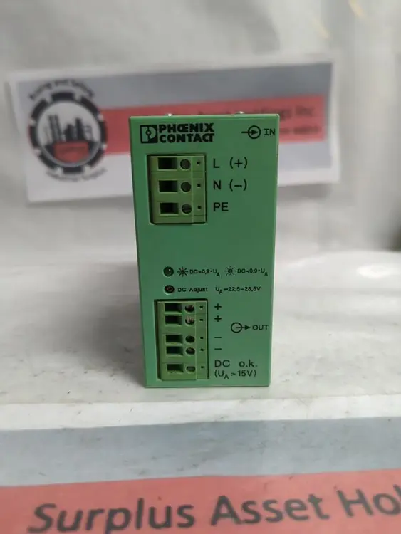 Used PHOENIX CONTACT CM 50-PS-120-230AC/24DC/2.5/F Power Supplies Ohio US | Surplus Asset Holdings #1243442