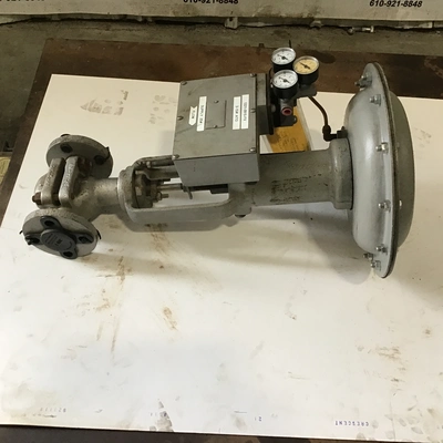 K&M Globe Style Control Valve Stainless Steel 1″ Valve Body