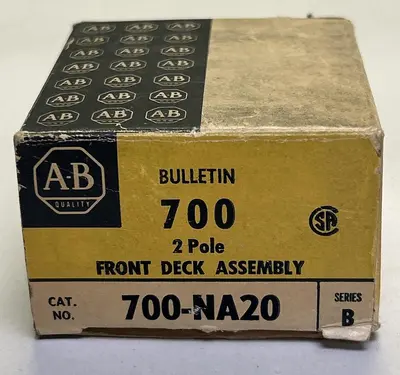 New | in-Stock ALLEN-BRADLEY 700-NA20 Relays & Switches | Surplus Asset Holdings #1227357