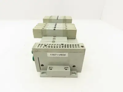 Numatics 219-828 G3 Manifold Assembly 16-Station 8-Valve w/Communication Sub-Bus