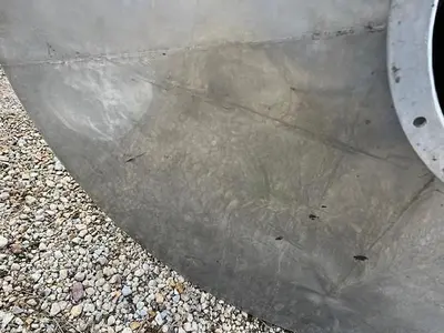 3,400 Gallon (14,000 Liter) 304 Stainless steel Tank