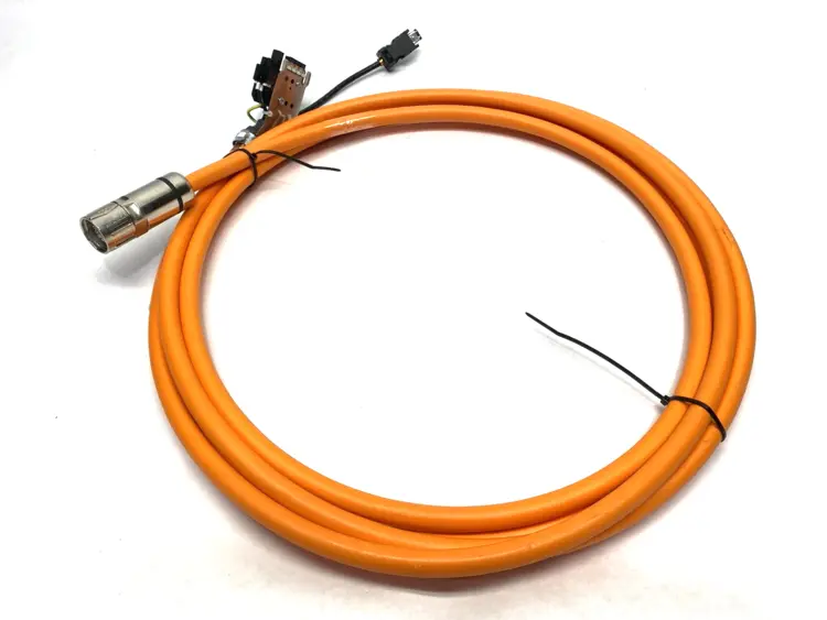 New | in-Stock Bosch Rexroth Servo Motor Hybrid Cable 5m RHB2-021DDB-NN-005,0 Servo Motors Michigan US | Maverick Industrial Sales #1394402