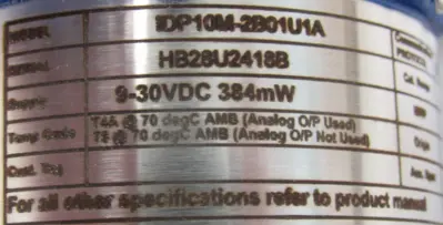 NEW FOXBORO IDP10M-2B01U1A PRESSURE TRANSMITTER IDP10M2B01U1A HB28U2418B