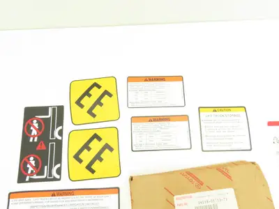 Toyota 04098-U5713-71 Electric Forklift B500 Decal Kit 48V W/Warning Tags