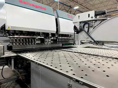 Used 2022 SALVAGNINI P4 AUTOMATIC PANEL BENDER Panel Benders Illinois US | Machine Factory Outlet #1424549