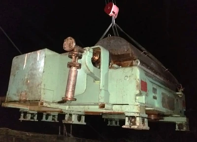 Sharples P3400 decanter centrifuge, 316SS.