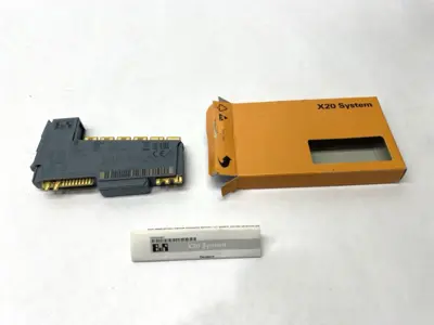 USED B&R REV. E0 POWER SUPPLY MODULE RS232 SERVICE INTERFACE