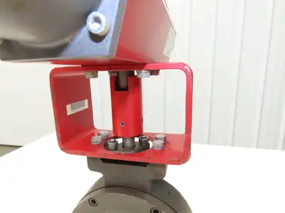 Preferred CO2 System 4" Wafer Butterfly Valve & Pneumatic Actuator Spring Return