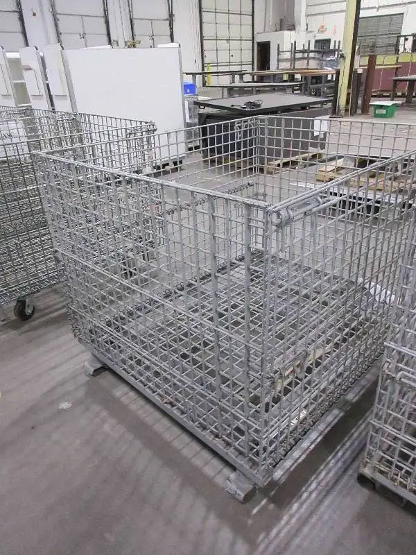 U-LINE, COLLAPSIBLE WIRE CONTAINER