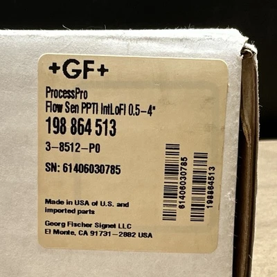 NEW Georg Fischer Signet 3-8512-P0