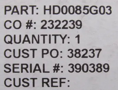 NEW CORSTAT HD0085G03 CIRCUIT BOARD WHX-D E339171