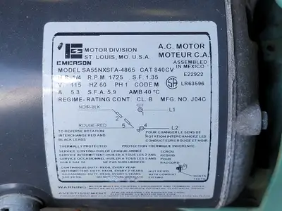 Used TACO 1611C3N1 Parts (Hydraulics and Pneumatics) British Columbia CA | Lenmark #259314