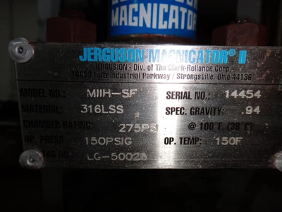 664 Gallon 304 Stainless Vertical Tank with Agitator