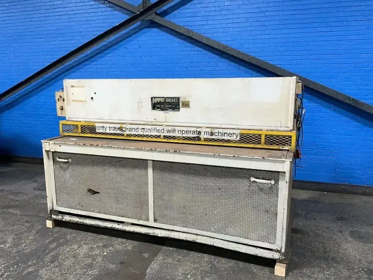 Used HTC 1008 HS Power Squaring Shears (Inch) Ohio US | HGR 24 #1185675