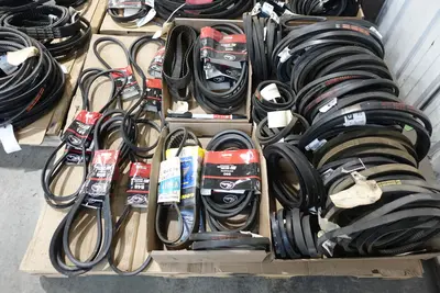 3 PALLETS OF ASSORTED V-BELTS