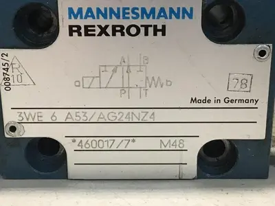 USED MANNESMANN REXROTH 3WE6A53/AG24NZ4