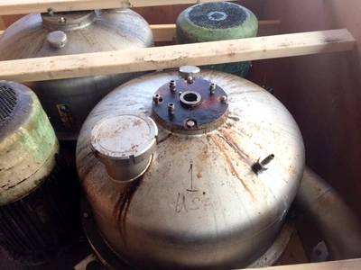 Westfalia SC 35-03-177 Hydrostop separator, 316SS.