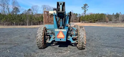 6,000 LB X 24' GRADALL MODEL #524 OFF ROAD TELEHANDLER, WITH SOLID RUBBER TIRES: YOBRO #25163