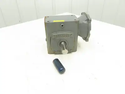 Boston Gear F72460B5G Worm Gearbox 60:1 Reducer 29rpm .7Hp 56C LH Output