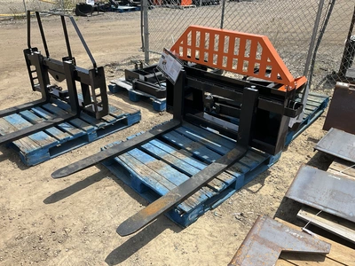 Used WOLVERINE FK-11-48 SKID STEER PALLET FORK Pallet Forks Michigan US | Miedema Asset Management Group #1468726