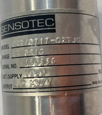 NEW SENSOTEC TJE/0717-02TJG TRANSDUCER TJE071702TJG