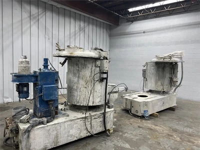 500 Liter Luigi Bandera High Intensity Mixer, 115 Kw