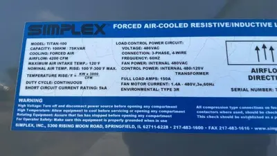 USED SIMPLEX TITAN-100