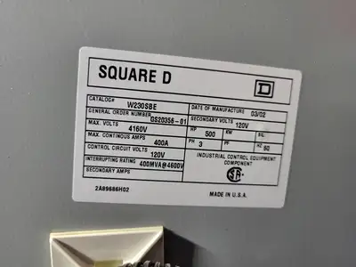 USED 2002 SQUARE D NG44D