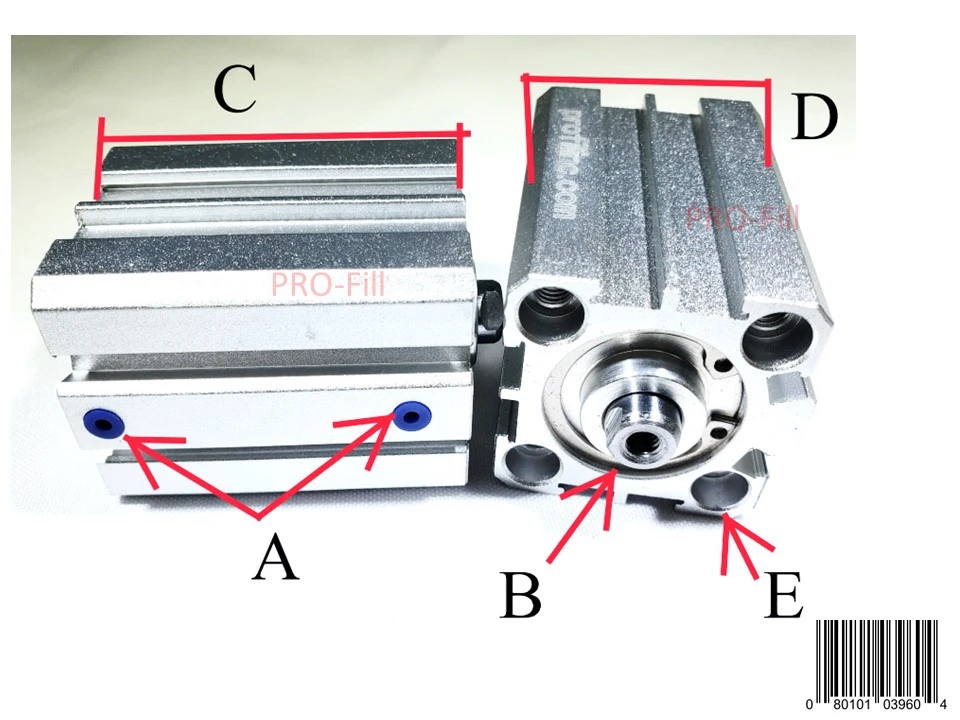 Pneumatic Cylinder - S.O.A.