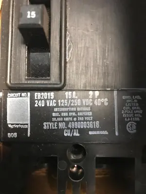 New | in-Stock WESTINGHOUSE EB2015 Circuit Breakers | Surplus Asset Holdings #1188956