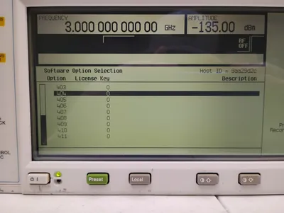 USED AGILENT E4432B