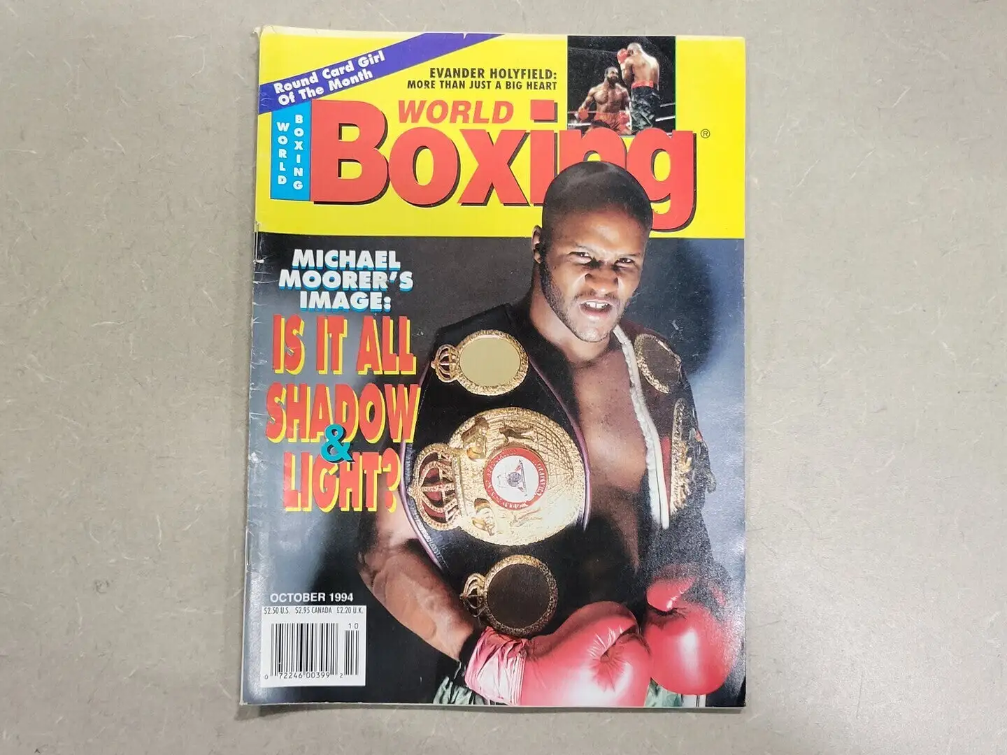 USED WORLD BOXING OCTOBER 1997