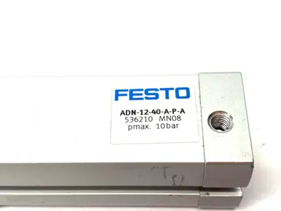Used Festo Pneumatic Compact Cylinder 12mm Bore 40mm Stroke 536210 Pneumatic Cylinders Michigan US | Maverick Industrial Sales #1398257