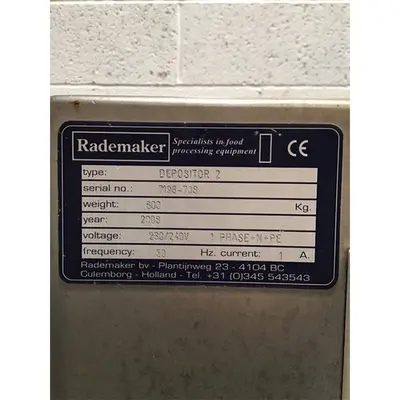 Used Rademaker _UNKNOWN_ Depositors | ISCA #1299070