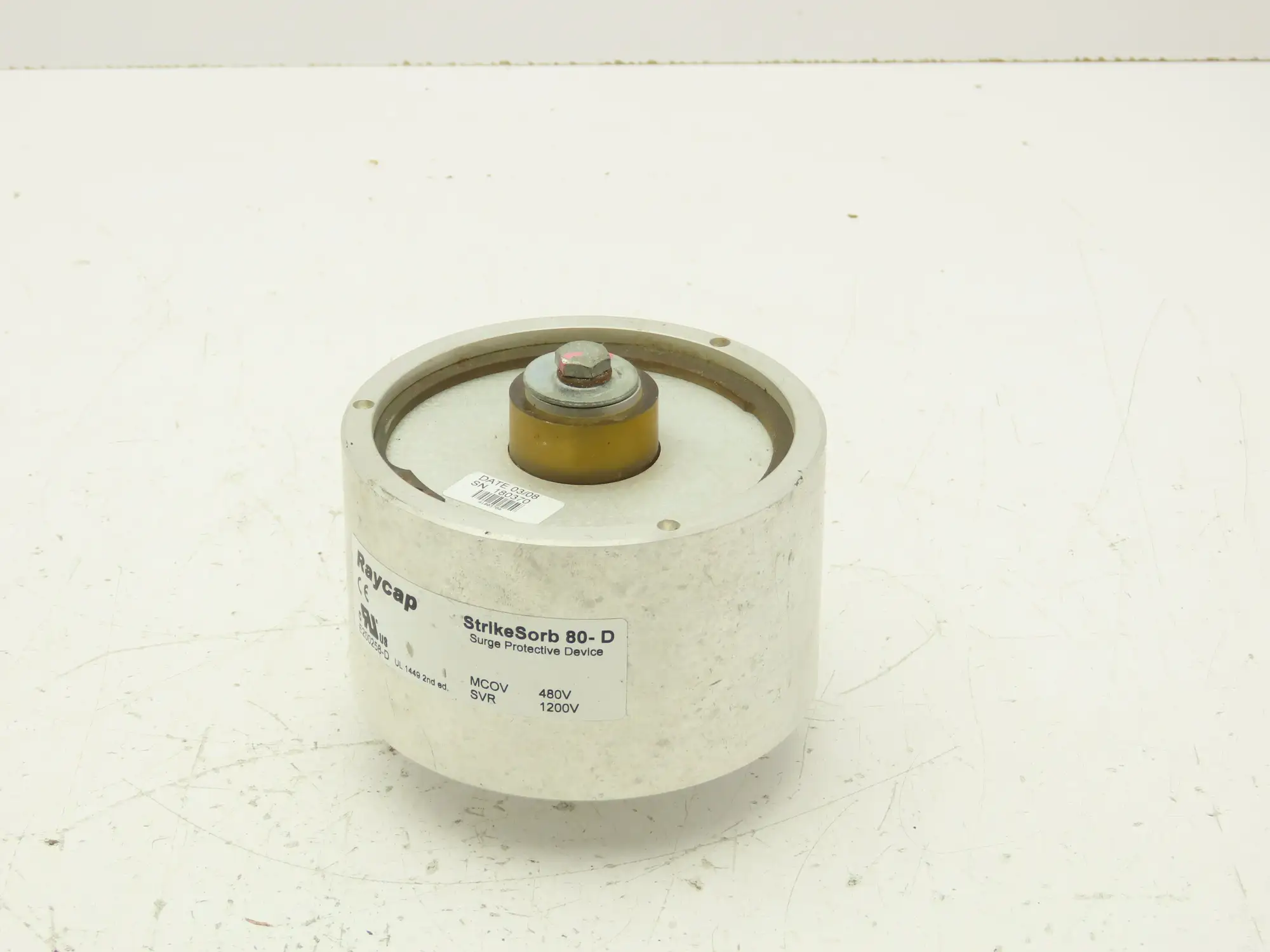 Raycap 80-D StrikeSorb Surge Protective Device MCOV 480V SVR 1200V SPD