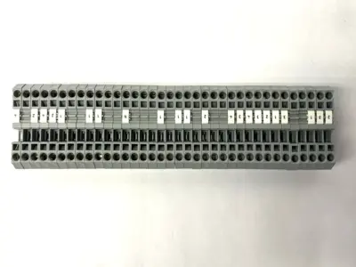 USED WAGO TERMINAL BLOCK 2-CONDUCTOR LOT OF 35