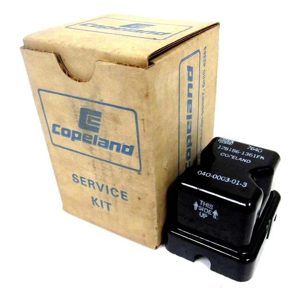 NEW COPELAND 040-0003-01-3 RELAY 128186-1361FK 0400003013