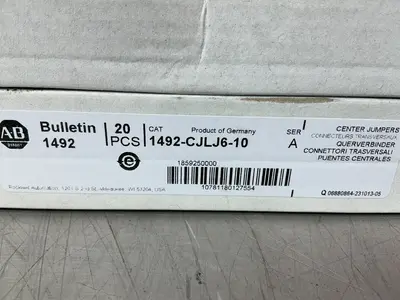 Used ALLENBRADLEY 1492CJLJ610 Terminal Blocks Ohio US | HGR 24 #1463426