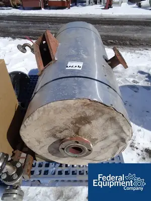 USED International Sheet Metal Inc 50 Gal International Sheet Metal Receiver, S/S, 50#
